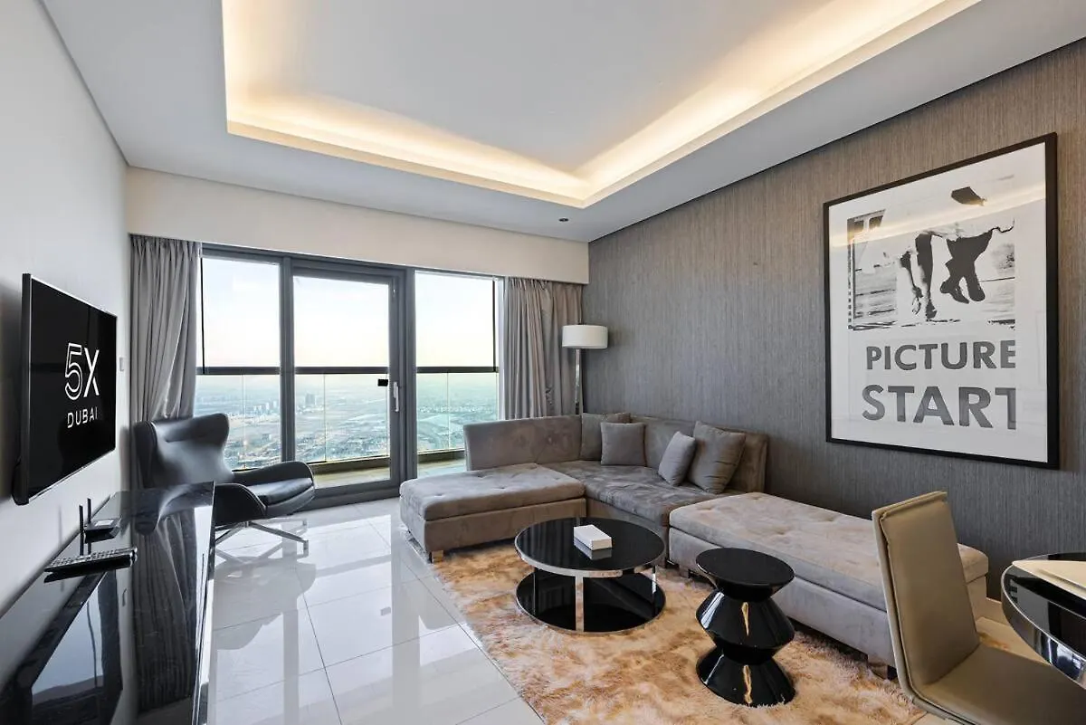 Apartment Fivex - Skyline 2Br At Paramount Dubai
